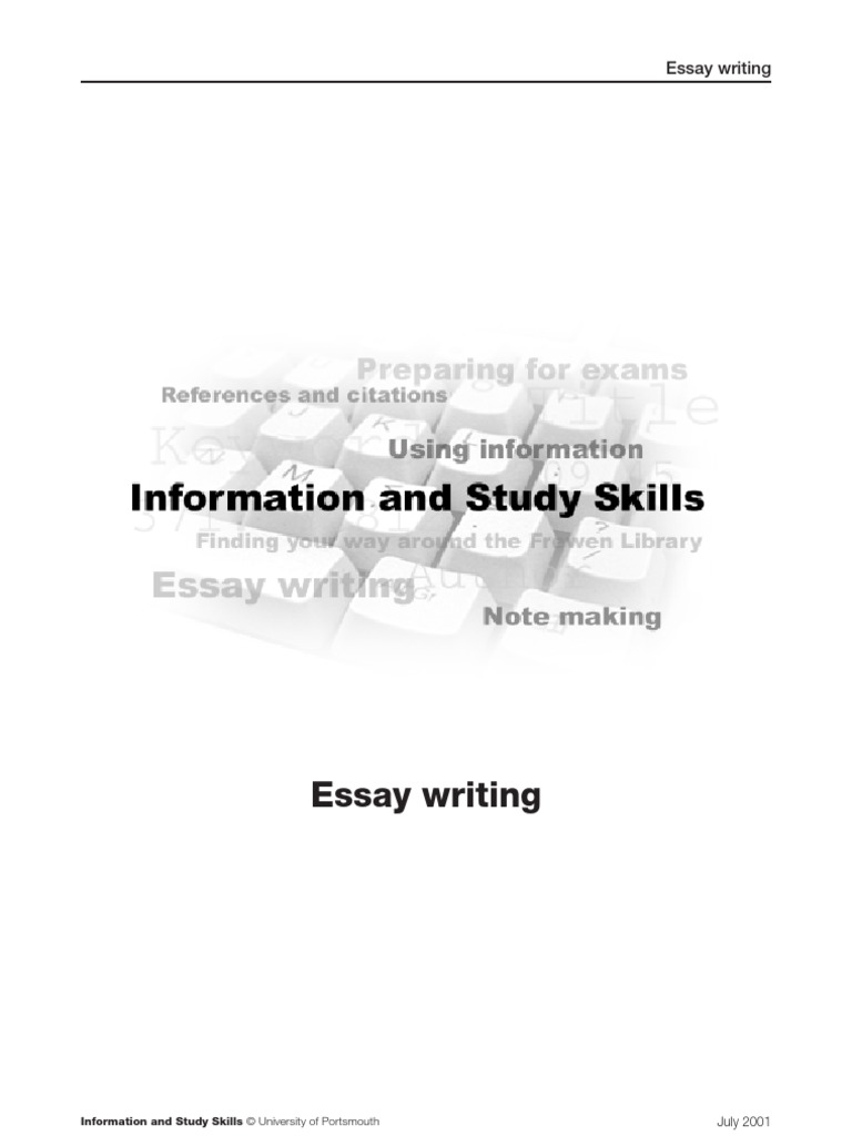 Essay Writing | PDF | Study Skills | Essays