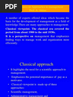 Class Lectures On Approaches To Management Prof. A. Akkas