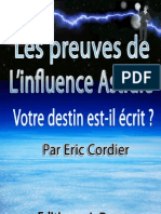 Eric Cordier - Les Preuves de l'Influence Astrale