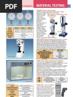 Hardness Tester - Catalog