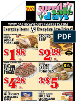 Everyday Items Everyday Low Prices!: Whole Pork Loin Ground Beef