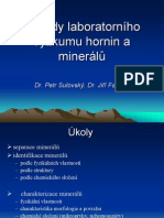 Metody Vyzkumu Hornin a Mineralu