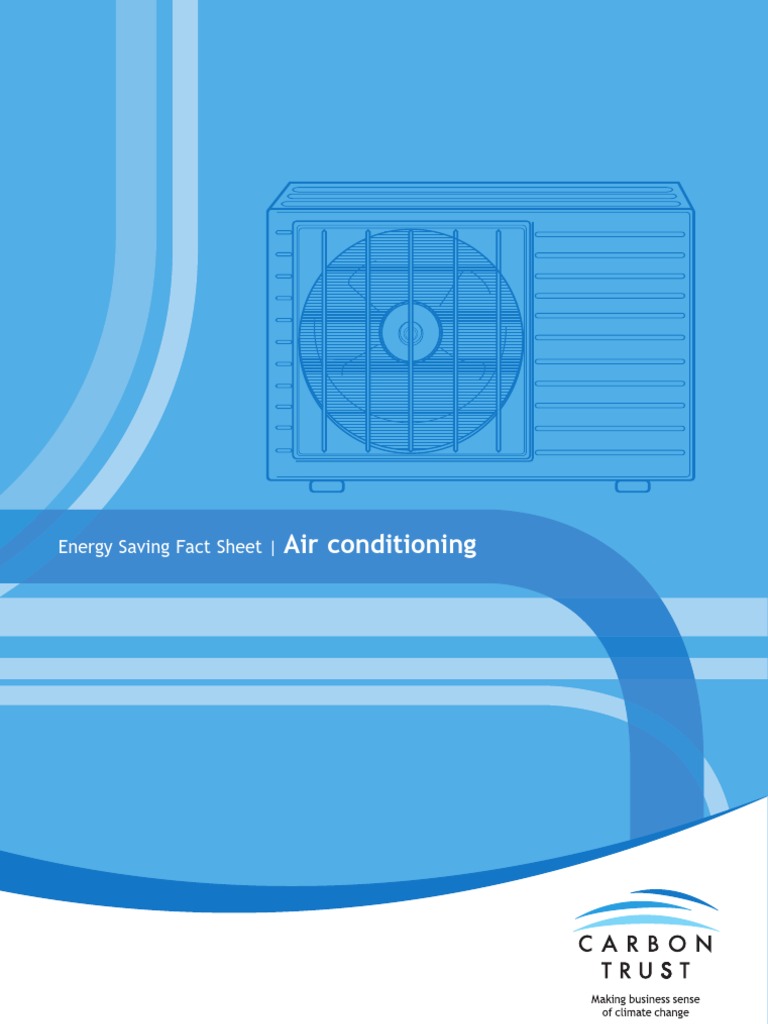Air Conditioning Fact Sheet Hvac Air Conditioning