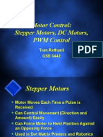 Stepper and DC Motors Control
