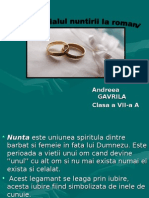 Nuntirea Andreea Gavrila