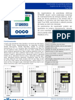 Folder do multimedidor de grandezas elétricas ST9250R