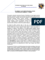 Pueblo Misak y Conflicto Cauca