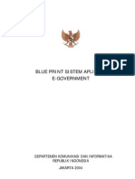Blueprint Aplikasi e-Gov Kominfo
