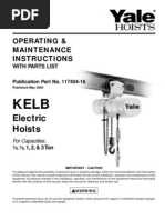 Yale KELB Manual