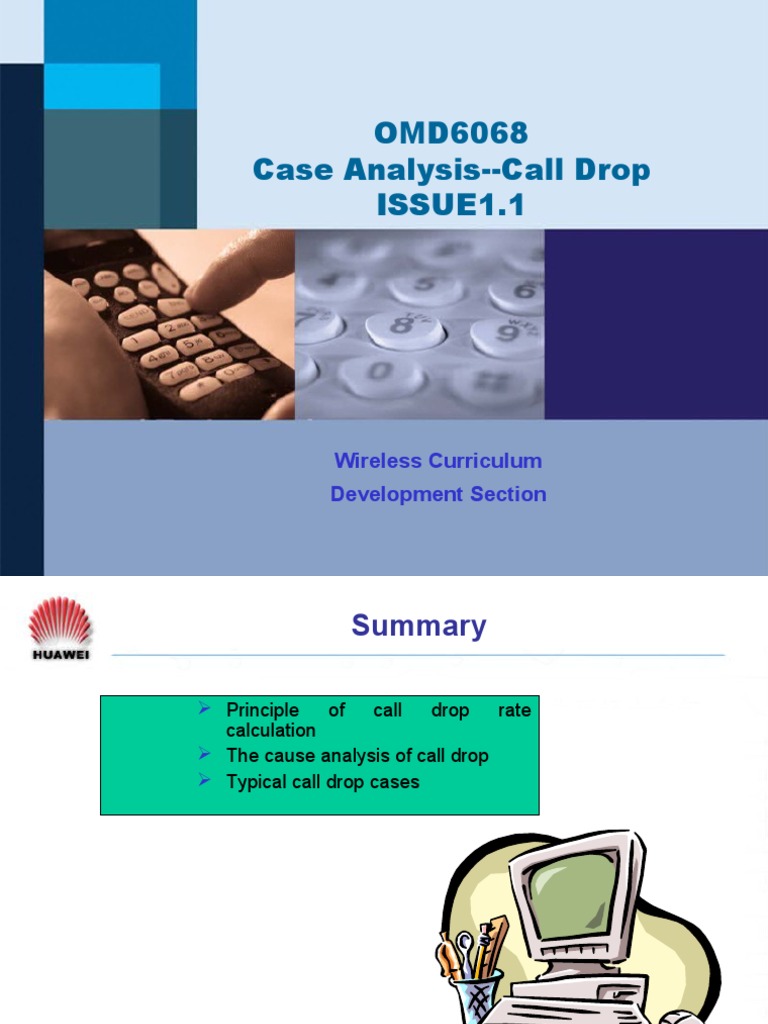 OMD6068 Case Analysis - Call Drop ISSUE1.1 | PDF | Electromagnetic ...