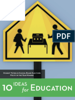 10 Ideas For Education, 2013