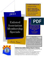 AZ Enlisted Association 2013 Membership Specials