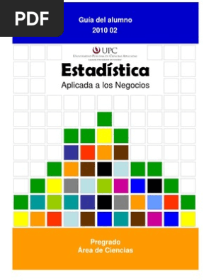 Guía de Estadística Aplicada UPC | PDF | Nivel de medida