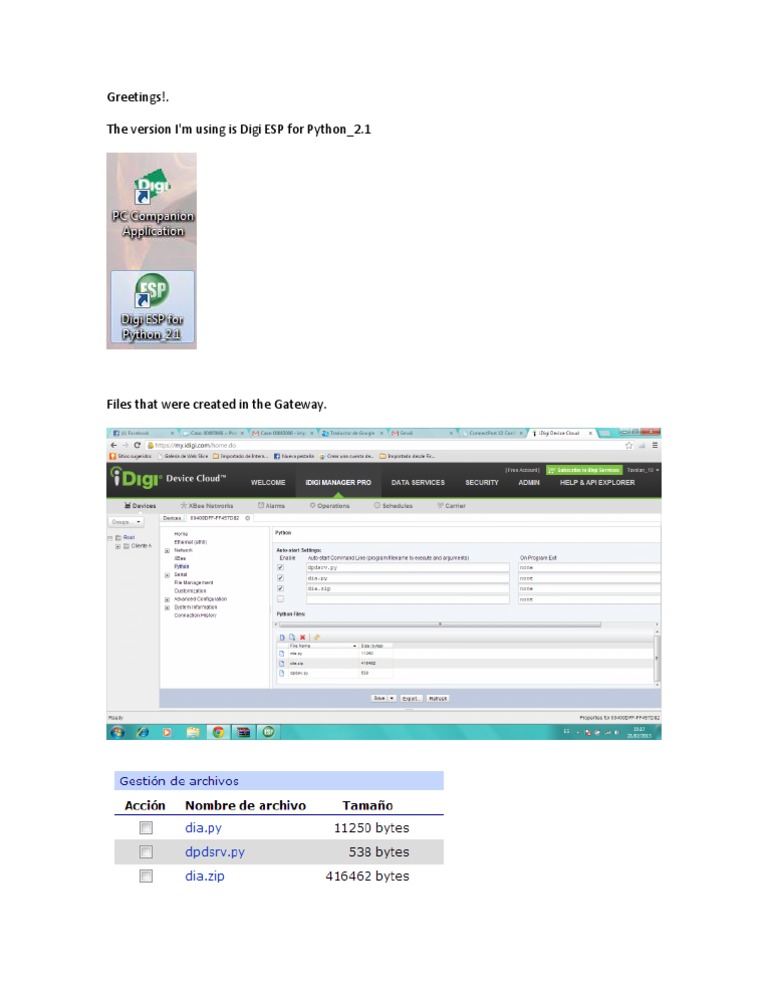 Digi ESP for Python 2.1 Overview | PDF