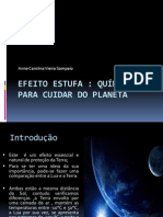 Efeito Estufa: Química para Cuidar do Planeta