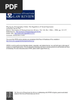 Playing by Pornography's Rules: The Regulation of Sexual ...