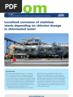 Chloride Local Corrosion in Stainless Acom - 3 - 2011