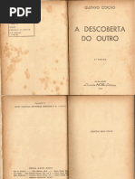 A descoberta do outro  - Gustavo Corção