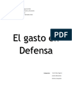 Gasto en Defensa