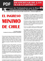 El Despertar de los Trabajadores - El Ingreso Mínimo de Chile