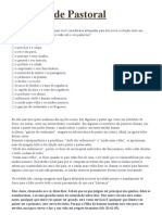 Textos Sobre Ministério Pastoral - Evangélico