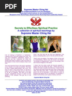 Supreme Master Ching Hai's Secrets To Effortless Spiritual ...