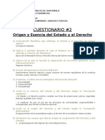 Cuestionarios No. 2 y 3 y Analisis