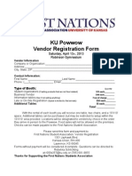 FNSA Vendor Forms 2013
