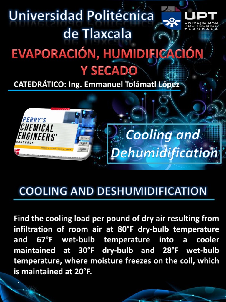 Cooling Load Calculation for Dehumidification | PDF