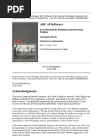 Beach_Ezra Pound and American Poetic Tradition