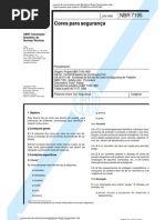 NBR 7195 CORES NA SEGURANÇA