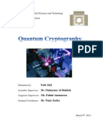 Quantum Cryptography Seminar