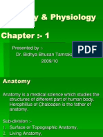 Anatomy and Physiology PPT by Dr. BBT