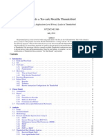 Towards A Tor-Safe Mozilla Thunderbird: Reducing Application-Level Privacy Leaks in Thunderbird 3072D/234E33B6 July 2011