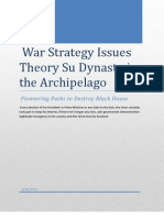 War Strategy Issues Theory Su Dynasty in The Archipelago