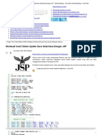 Download Membuat Insert Delete Update Save Sederhana Dengan JSPpdf by Muhammad Rezky SN133211695 doc pdf
