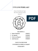 Akuntansi Perilaku: Fakultas Ekonomi Universitas Sebelas Maret Surakarta