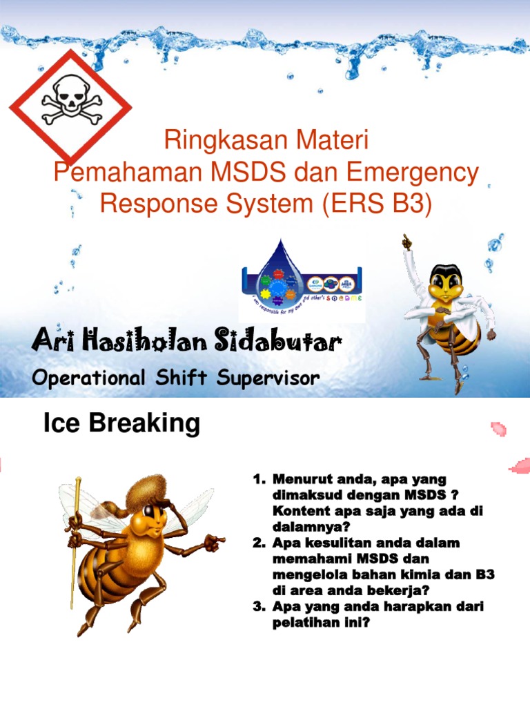 Materi Training MSDS & ERS.ppt