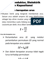 Konduktor, Dielektrik Dan Kapasitansi