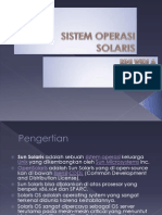 Sistem Operasi Solaris