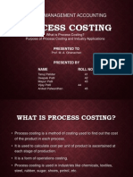 Process Costing: Cost & Management Accounting