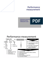 Performance Measurement Balanced Scorecard Building Block Model