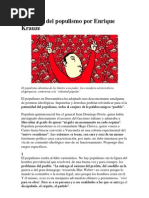 Decálogo Del Populismo Por Enrique Krauze