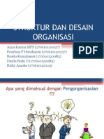 PPT Struktur dan Desain Organisasi