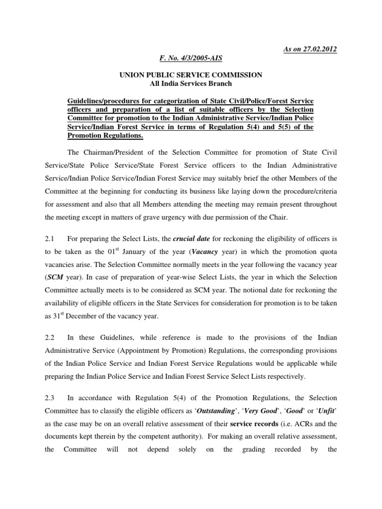 Guidelines For UPSC | PDF | Government | Government Information