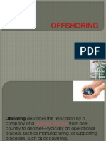 Off Shoring