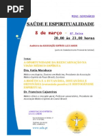 Mini-seminário sobre saúde e espiritualidade