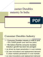 130317839 Consumer Durables Industry in India