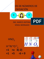 Ejercicios de Números de Oxidación