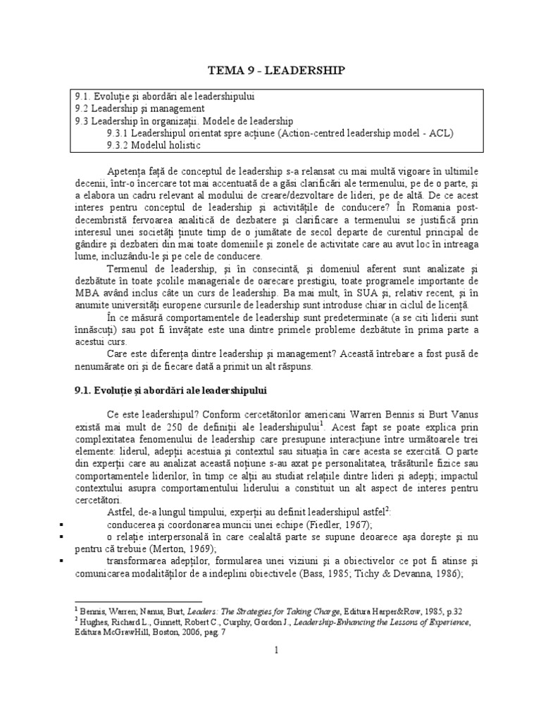 Leadership | PDF